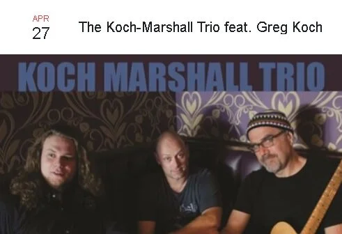 Rescheduling - The Koch-Marshall Trio feat. Greg Koch