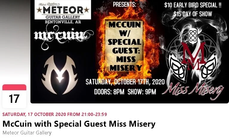 McCuin and Miss Misery
