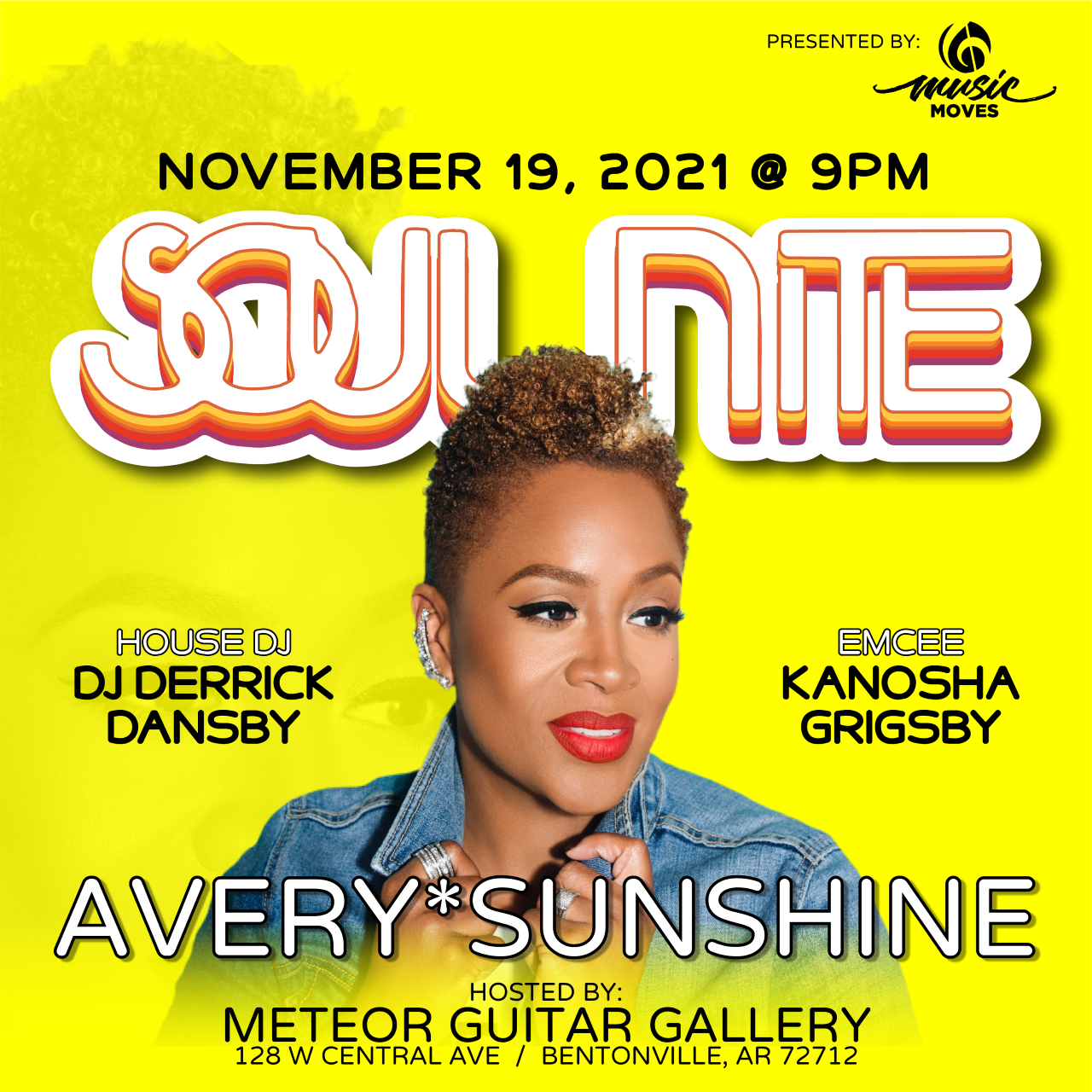 Soul Nite with Avery Sunshine and Pura Coco