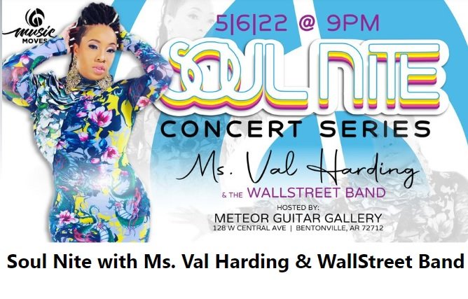 Soul Nite with Ms. Val Harding &amp; WallStreet Band