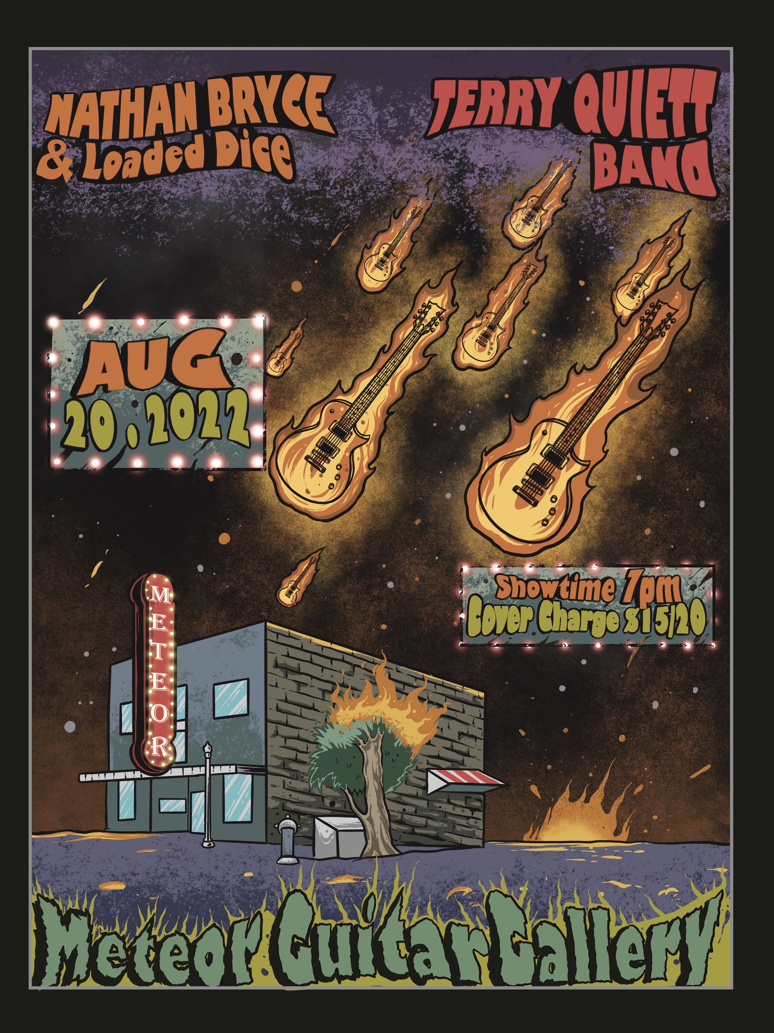 Terry Quiett Band/ Nathan Bryce &amp; Loaded Dice