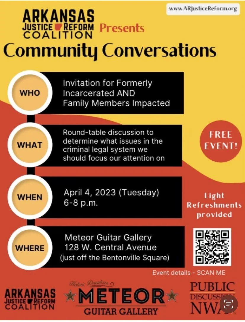 Arkansas Justice Reform - Community Conversations