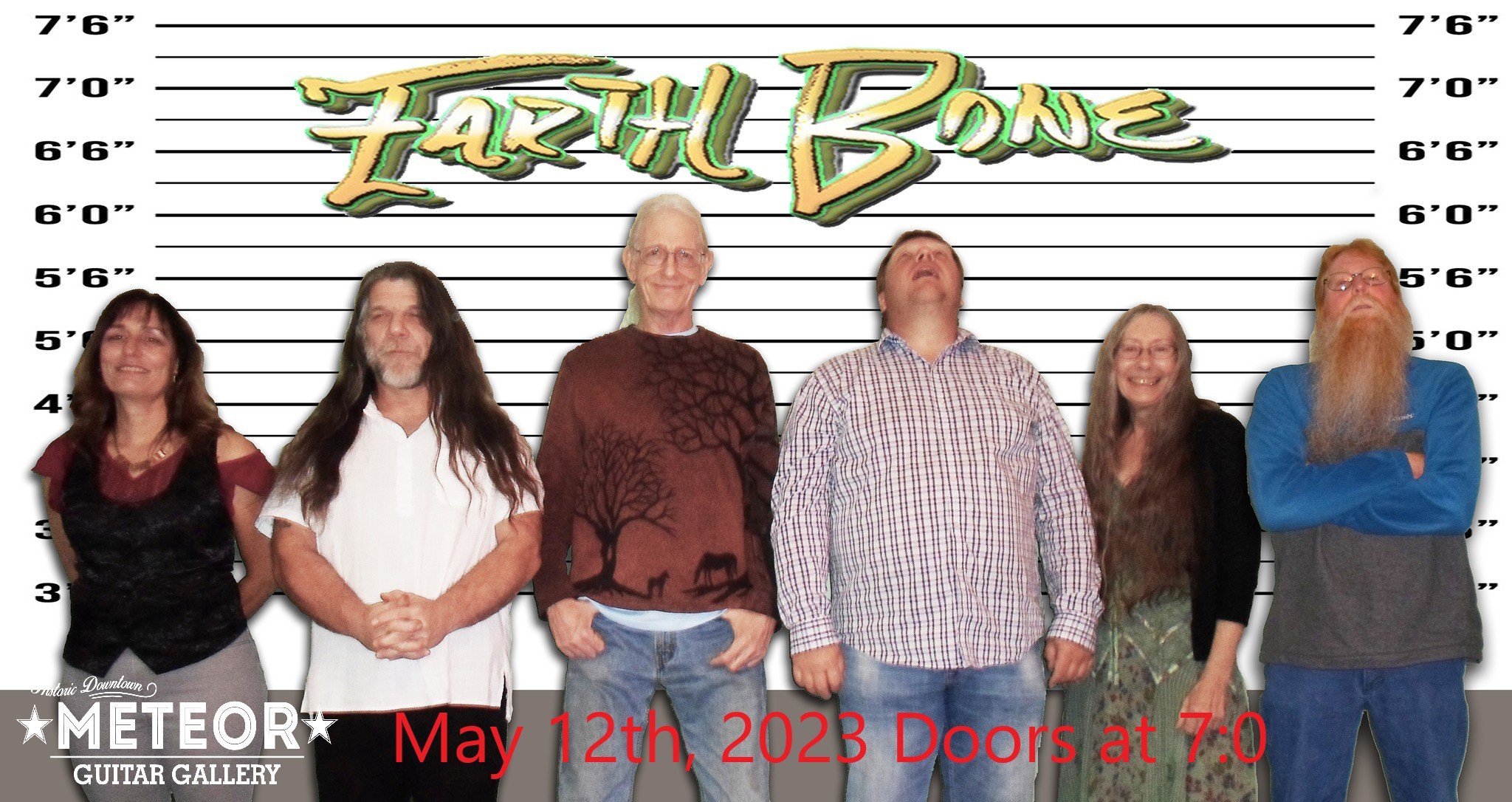 Rescheduling - Earth Bone Live at the Meteor