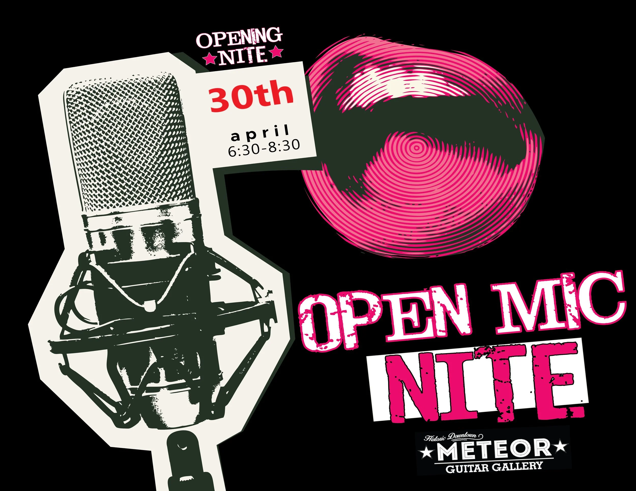 Open Mic at the Meteor