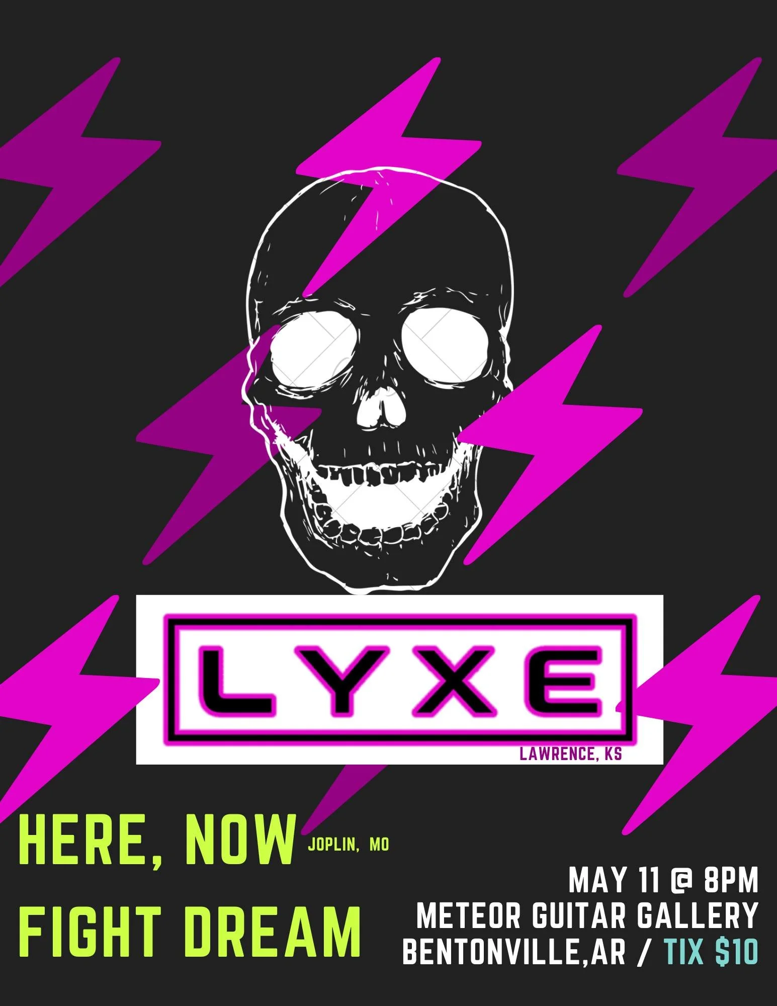 LYXE / Here, Now / Fight Dream