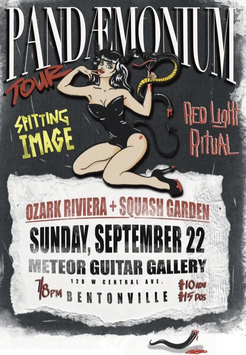 Ozark Riviera-Red Light Ritual-Spitting Image-Squash Garden