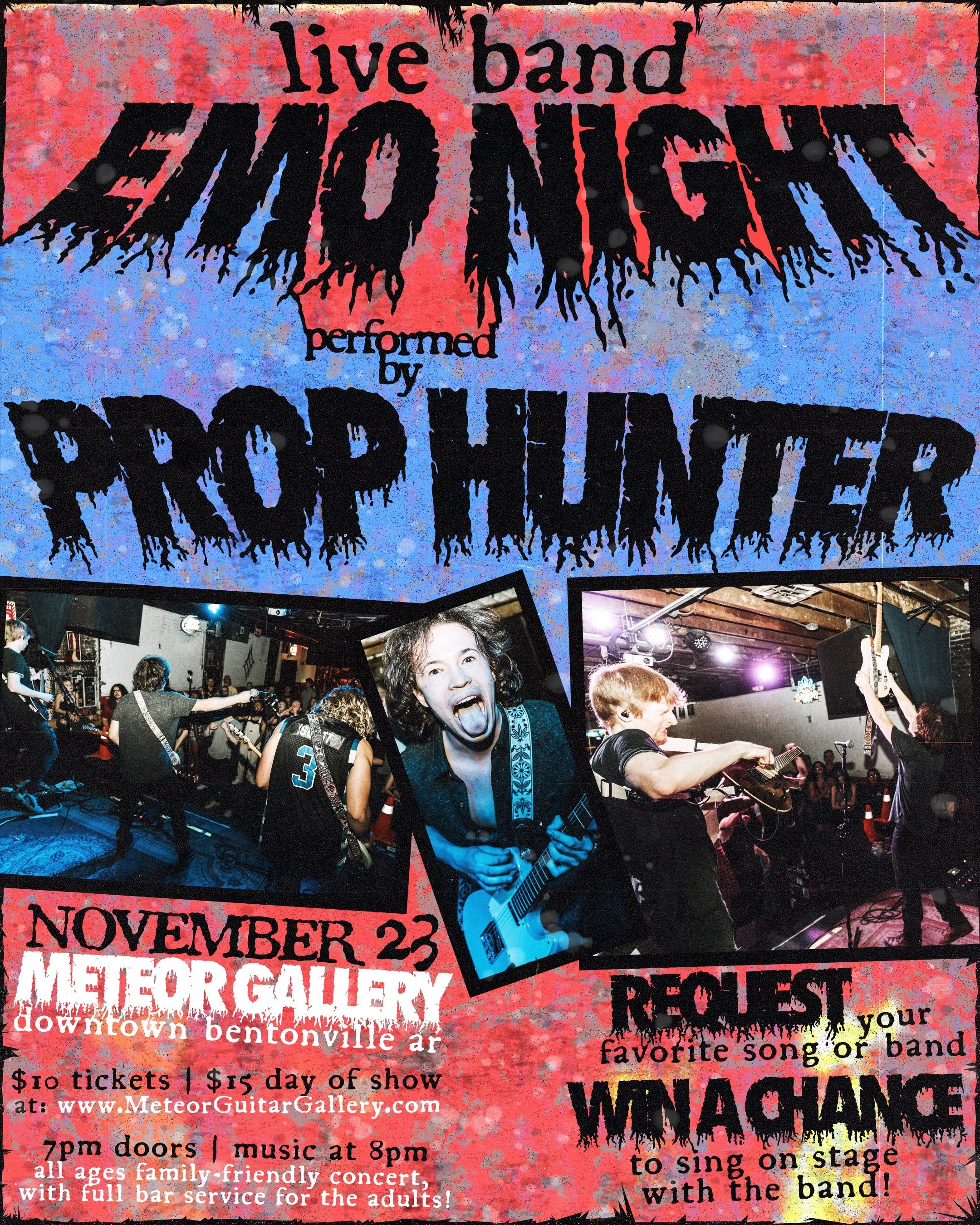 Live Band EMO Night with Prop Hunter