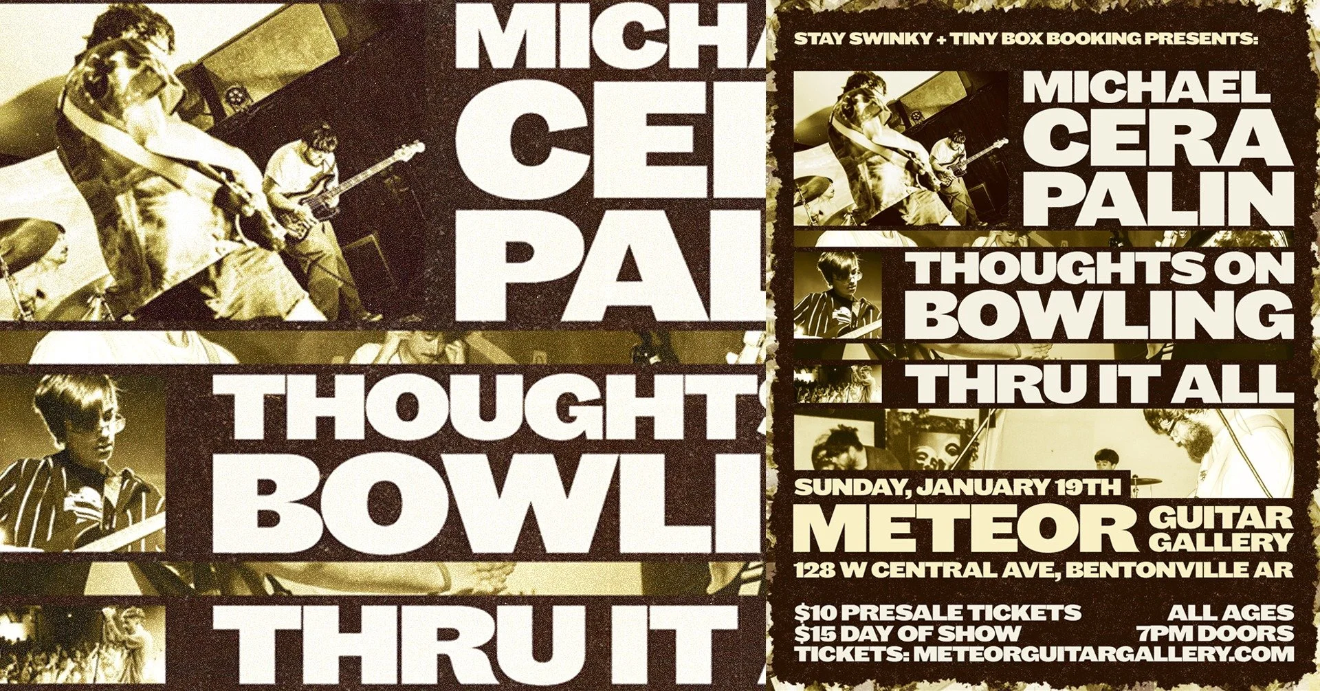Michael Cera Palin | Thoughts on Bowling | Thru It All @ Meteor Guitar Galleryj