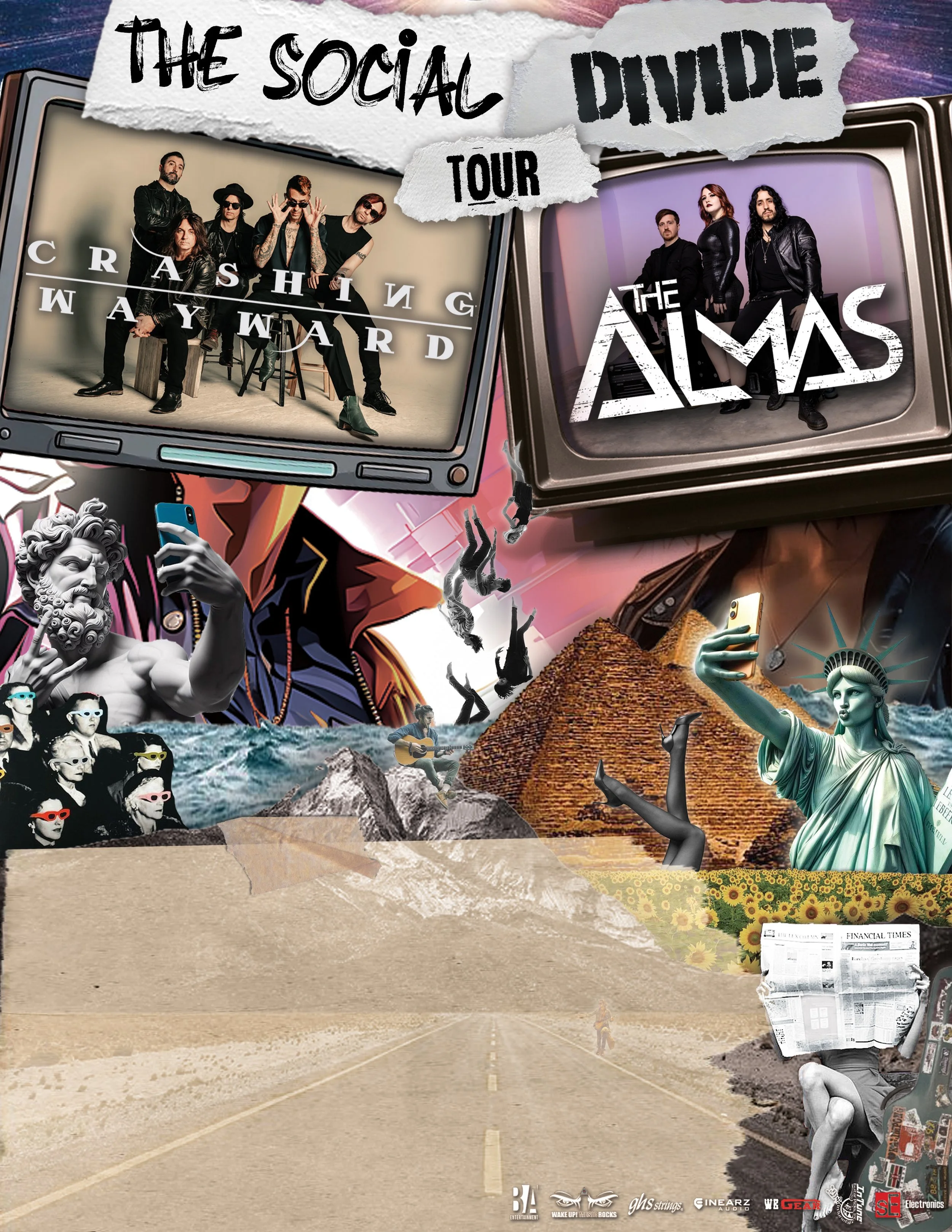 The Almas with Crashing Wayward