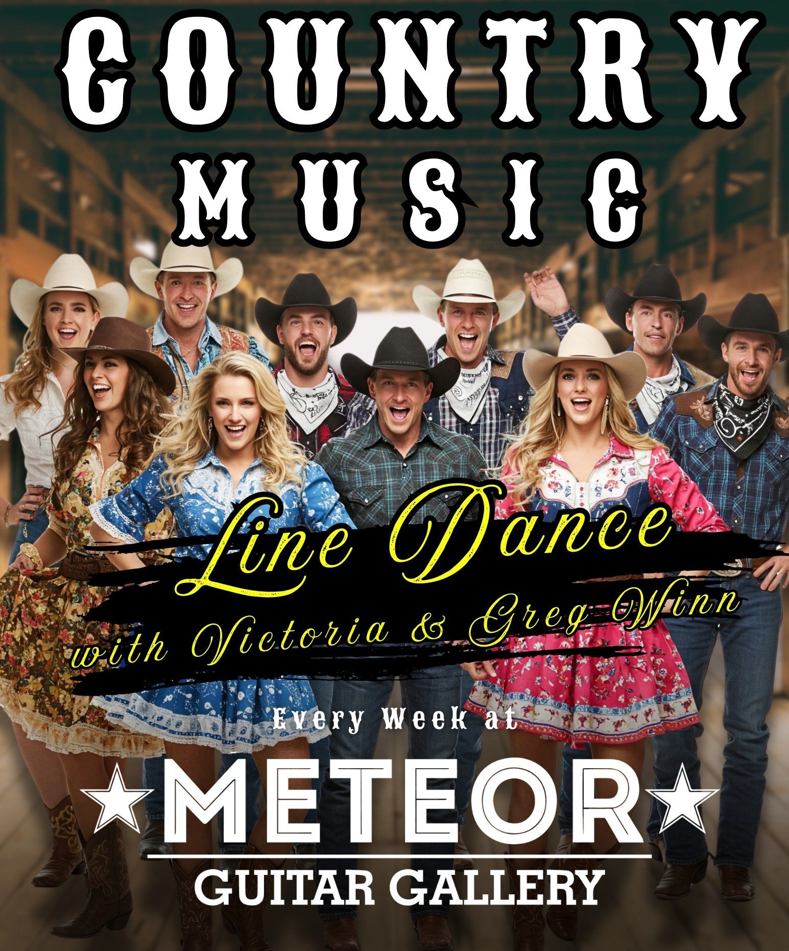 Line Dance Night With Victoria and Greg Winn