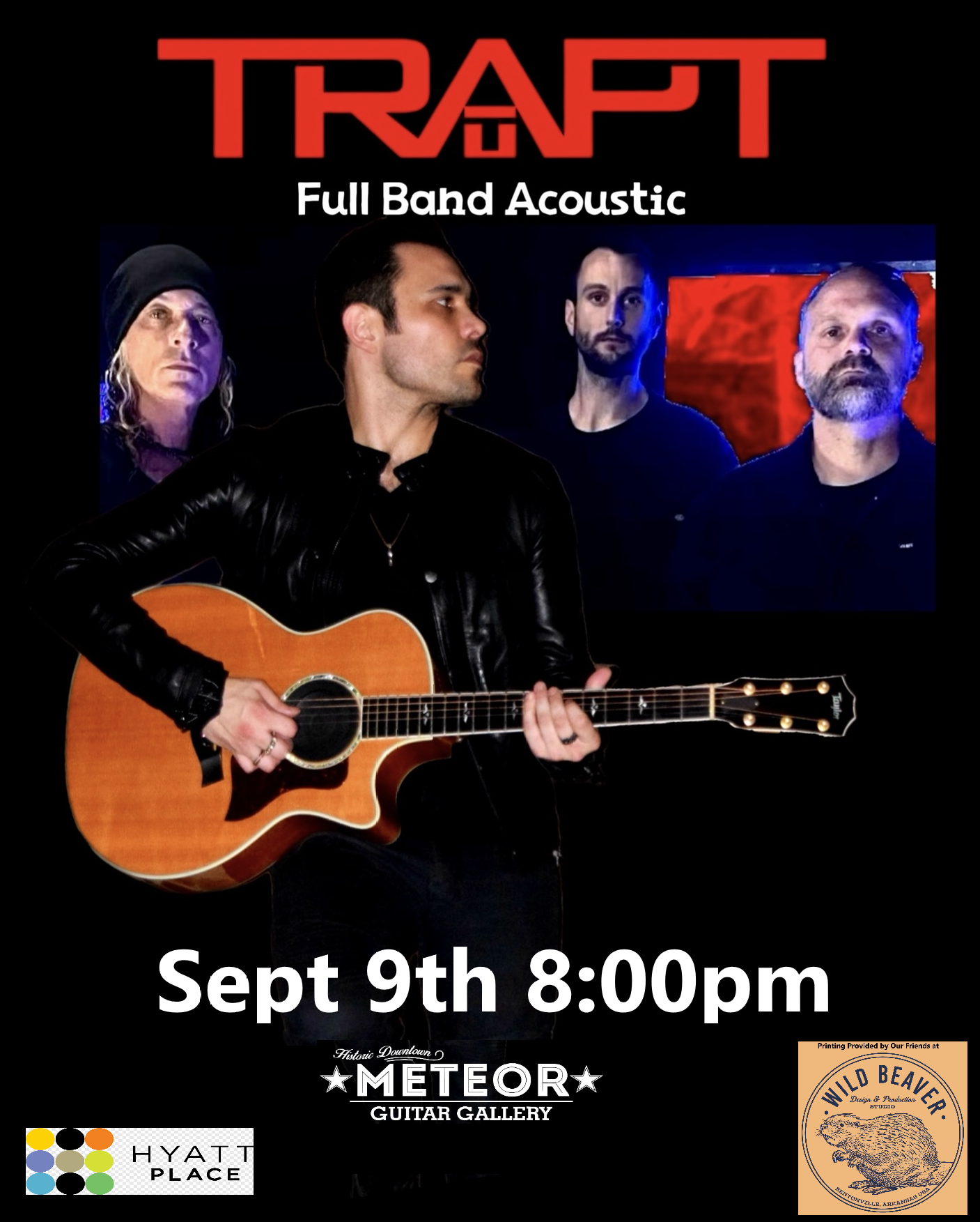 TRAPT Full Band Acoustic