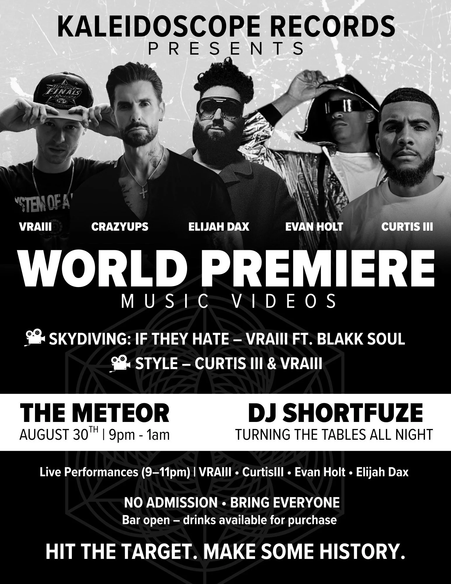 Kaleidoscope Records World Premiere Music Videos