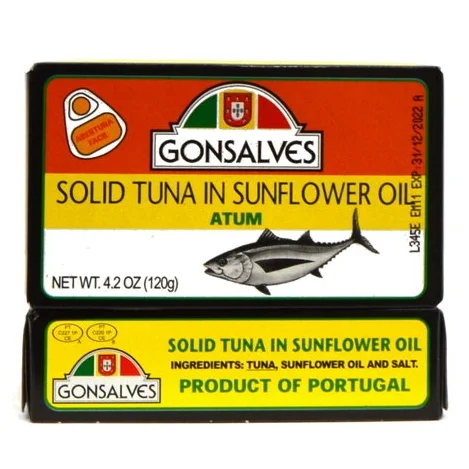 Gonsalves Solid Tuna in Sunflower Oil