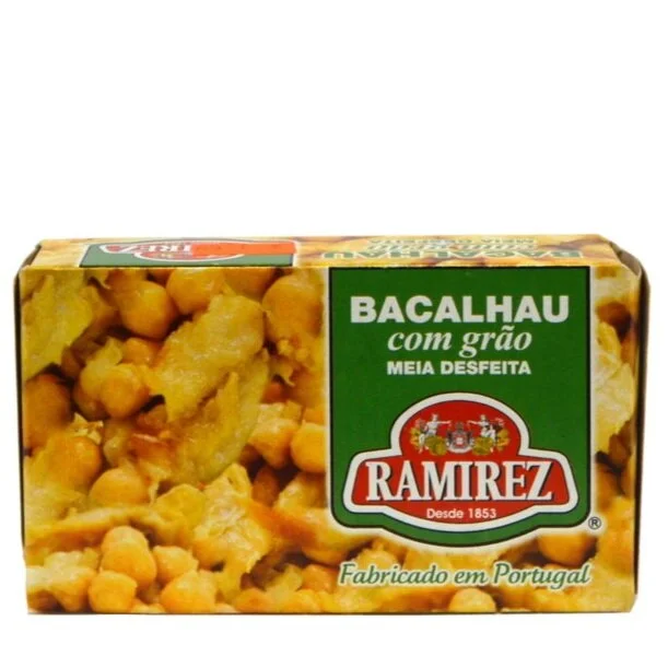 Ramirez Codfish and Chickpeas