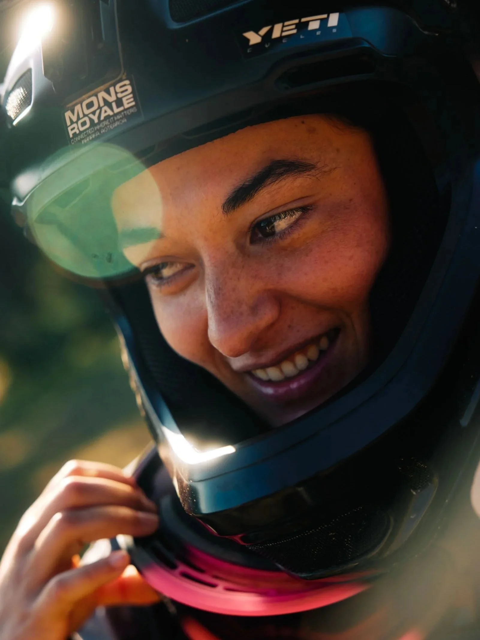 Robin Goomes Portrait Swatch Nines. Mons Royale Yeti Bicycles