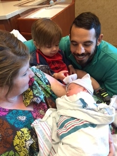 First photo as a family of 4