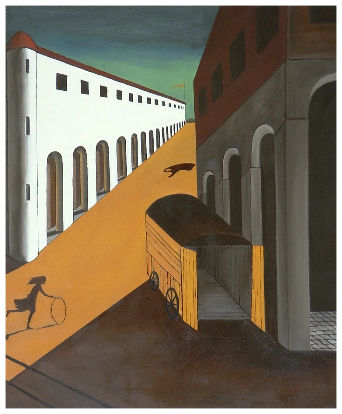 deChirico's Bag  33"x27"