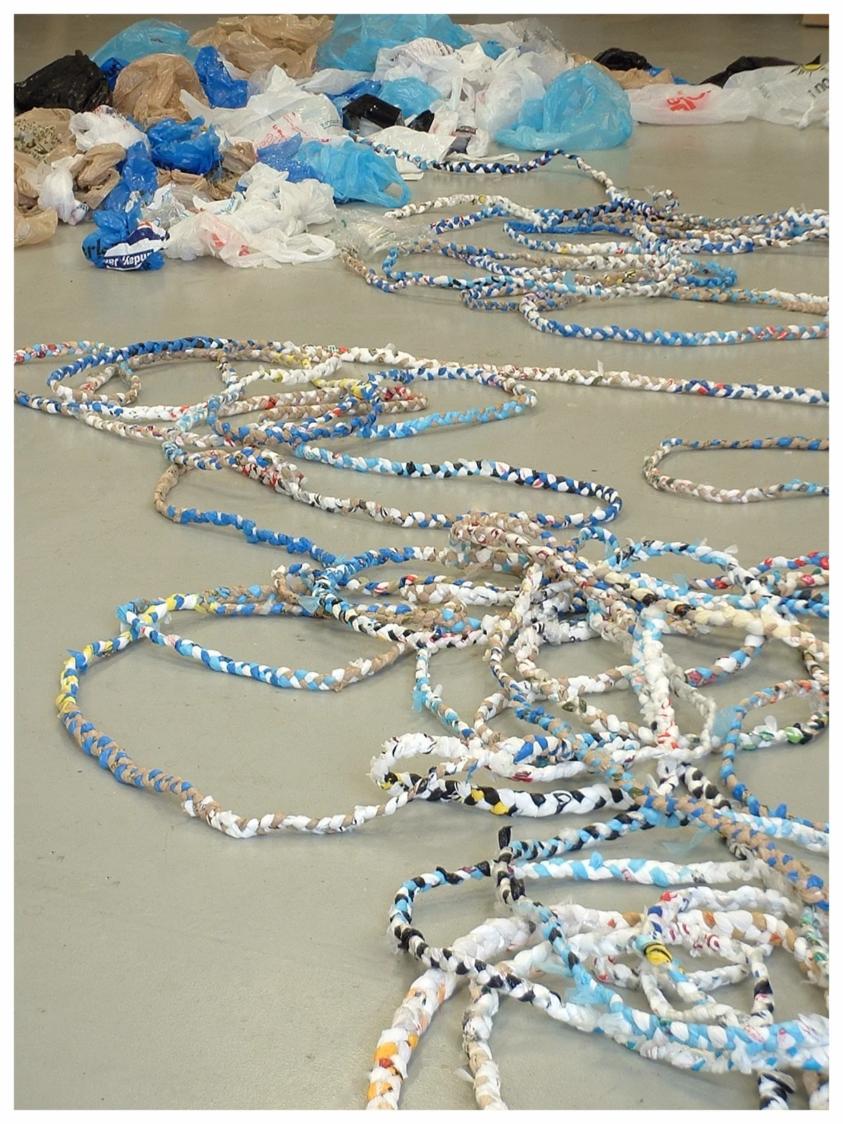 A Measure of Consumption: 225 Days, 68 meters ©2005