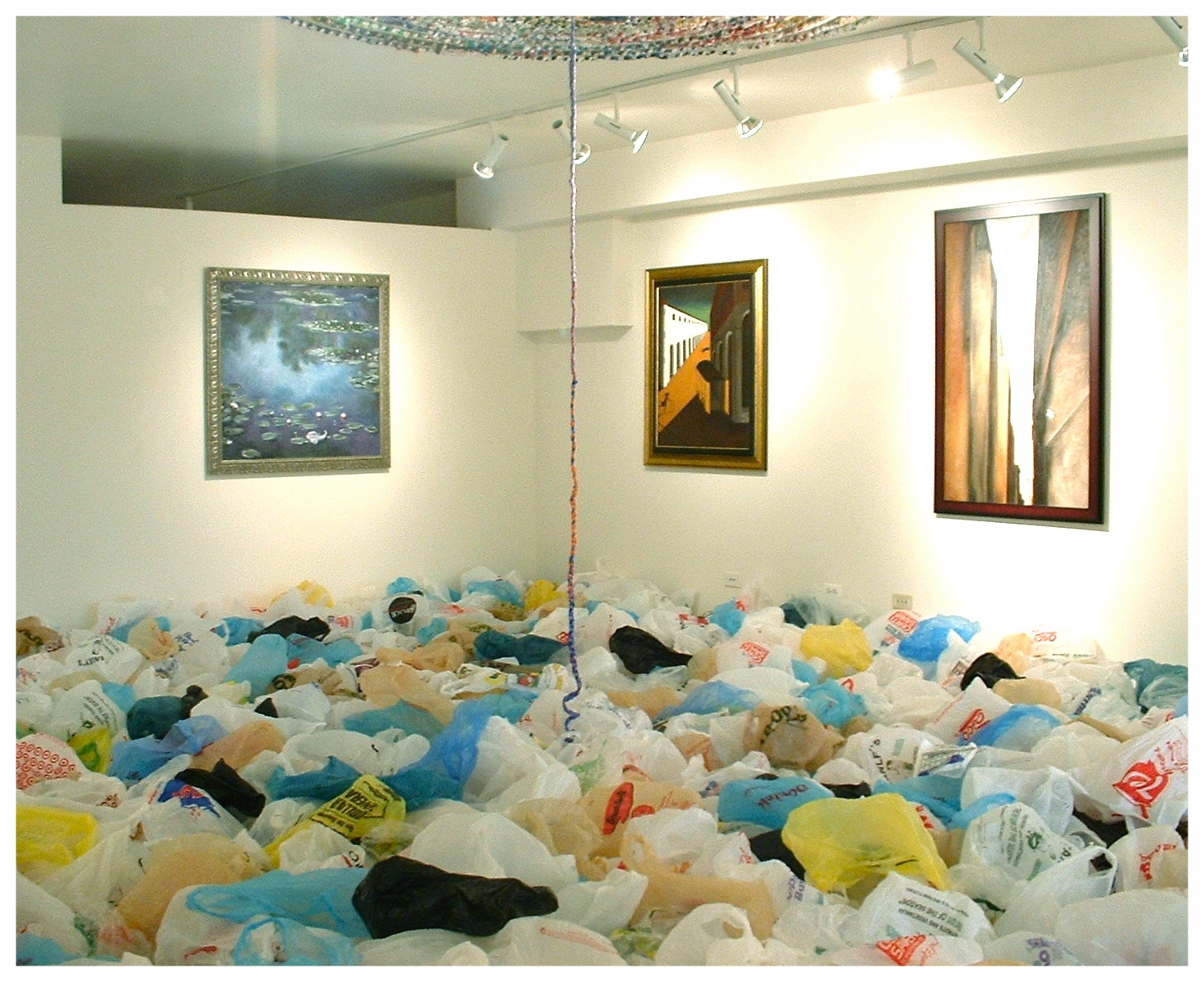 Installation view, WomanMade Gallery 2007
