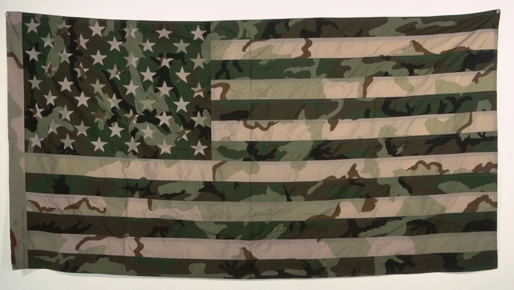 Camoflag, 30x60 (sold)