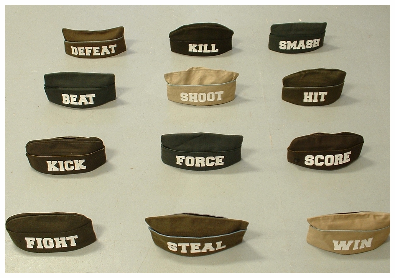 Parade Caps, left side (all sold)