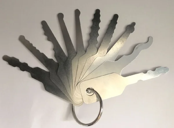 A locksmith's bag of tricks is deep!