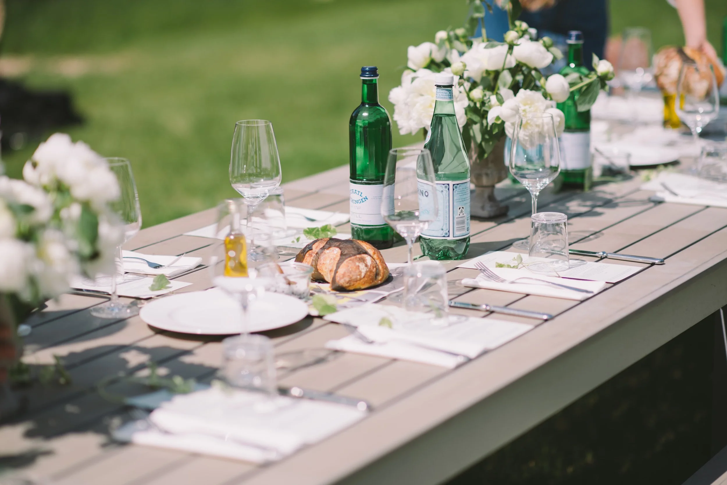 The simple beginnings of an elegant brunch