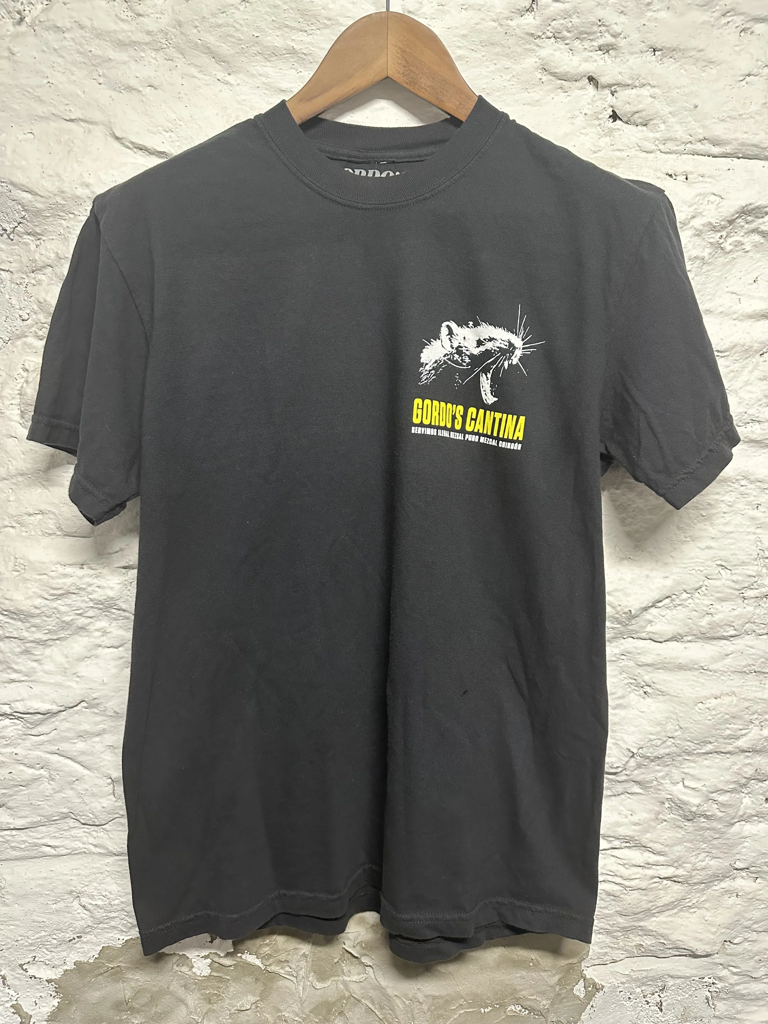 Gordos Cantina Ilegal Mezcal t shirt front.jpeg