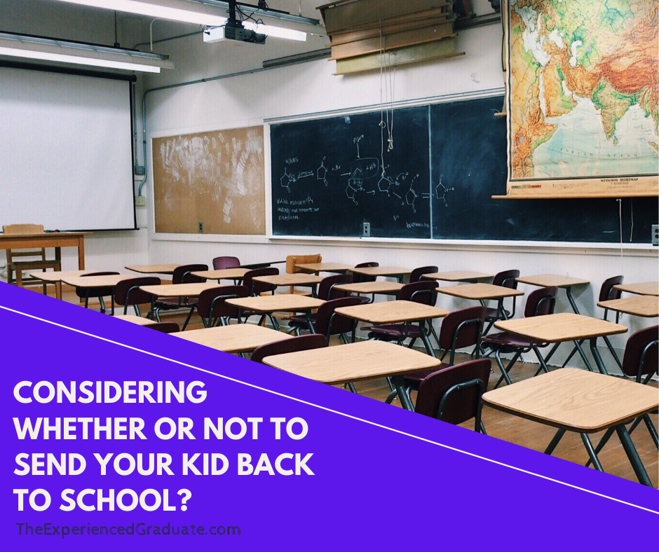 Considering whether or not to send your kid back to school this year?