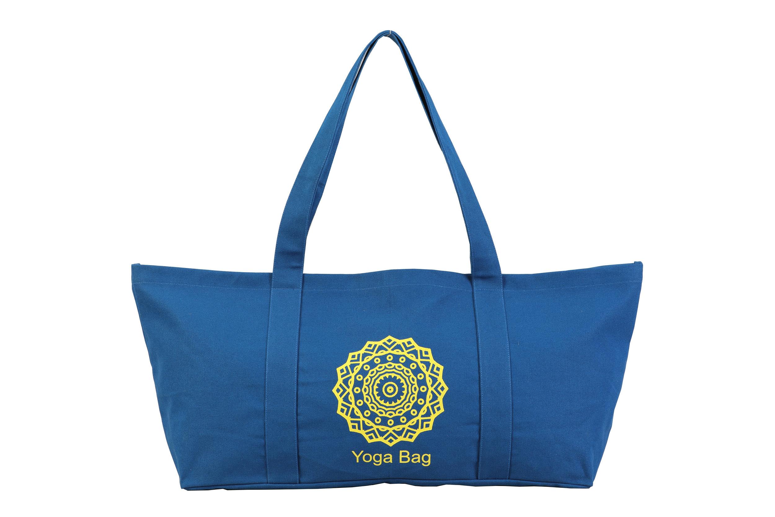 Blue Peace Yoga Yoga Mat Tote Bag Elephant 