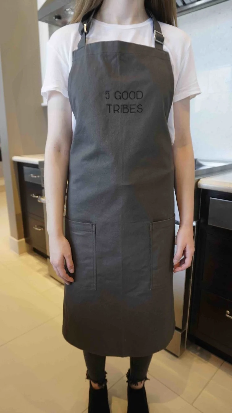 Aprons can come without pockets too! Customize yours today!
