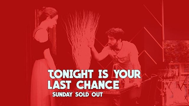 Last Saturday #imposterplay tonight! Just a handful of tickets left and tomorrow is sold out. See you there!
