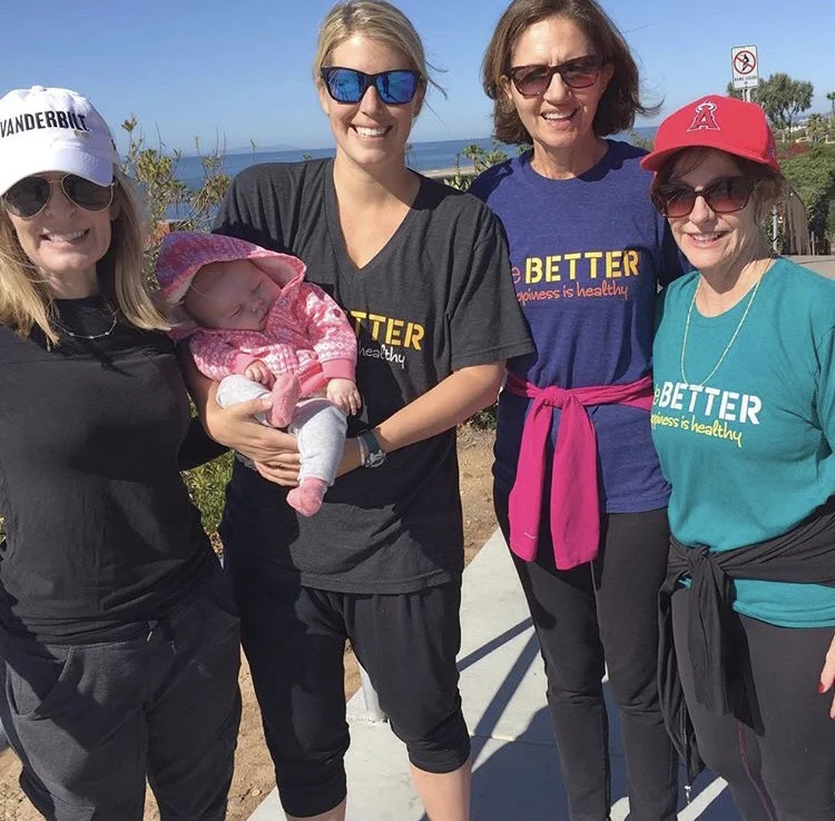 Some of the ladies in my Be better workout in Newport Beach, CA