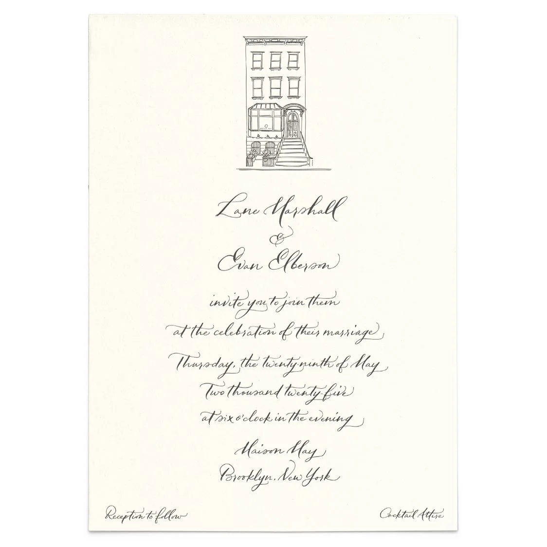 Maison May Invitation