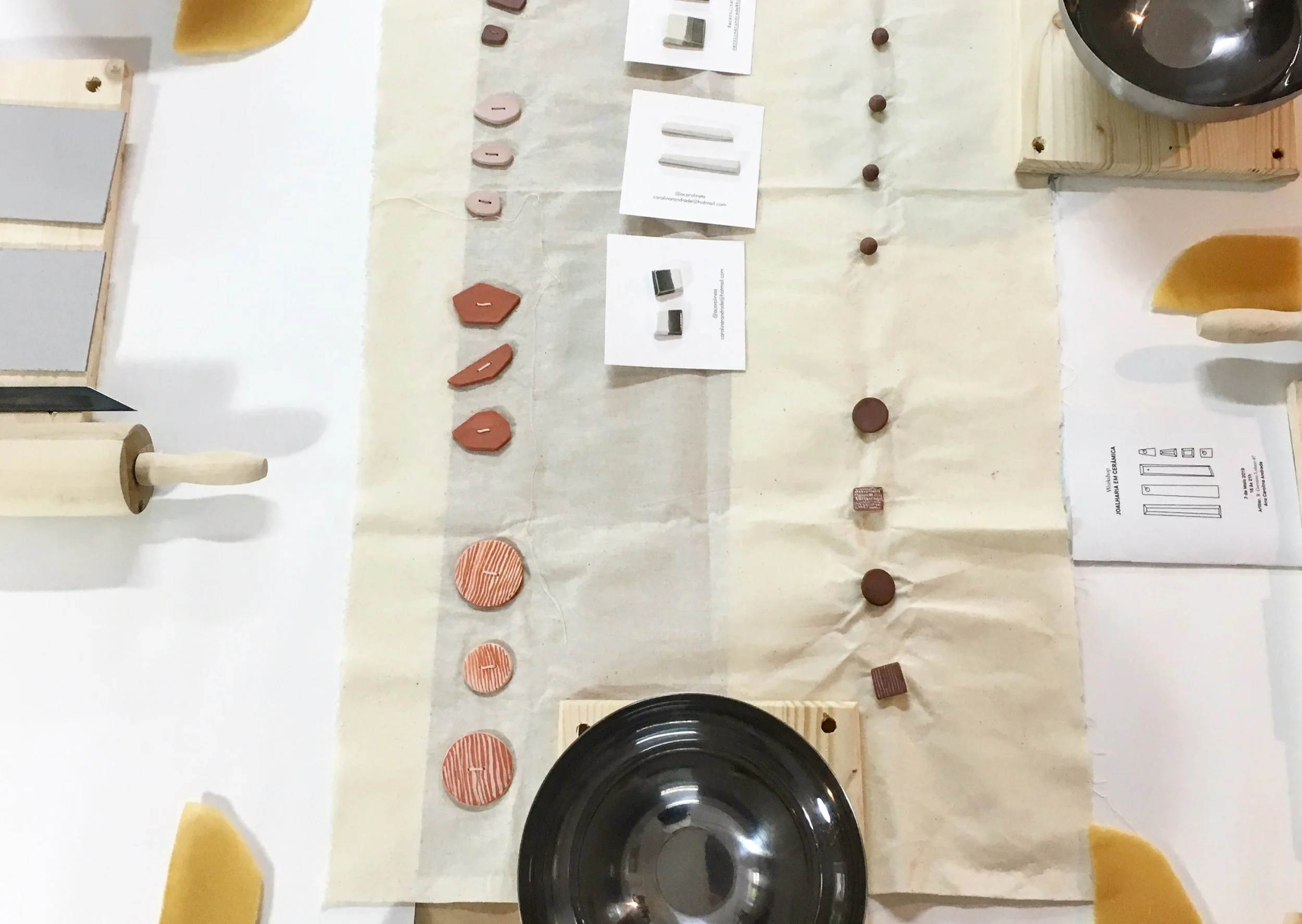 Oficina de Joalharia em Cerâmica / Ceramic Jewellery — Artlier