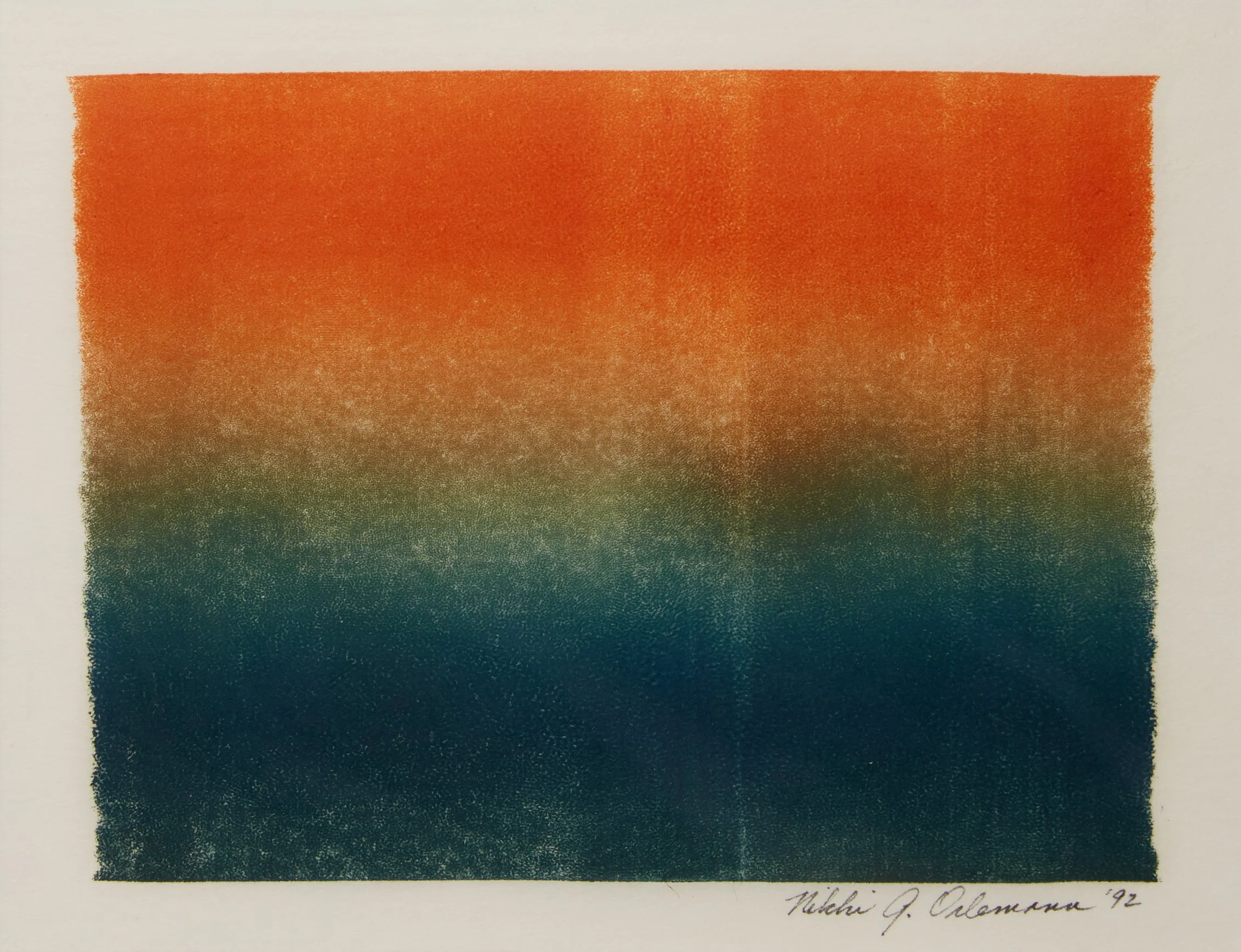 Sunset on Rice Paper - $300