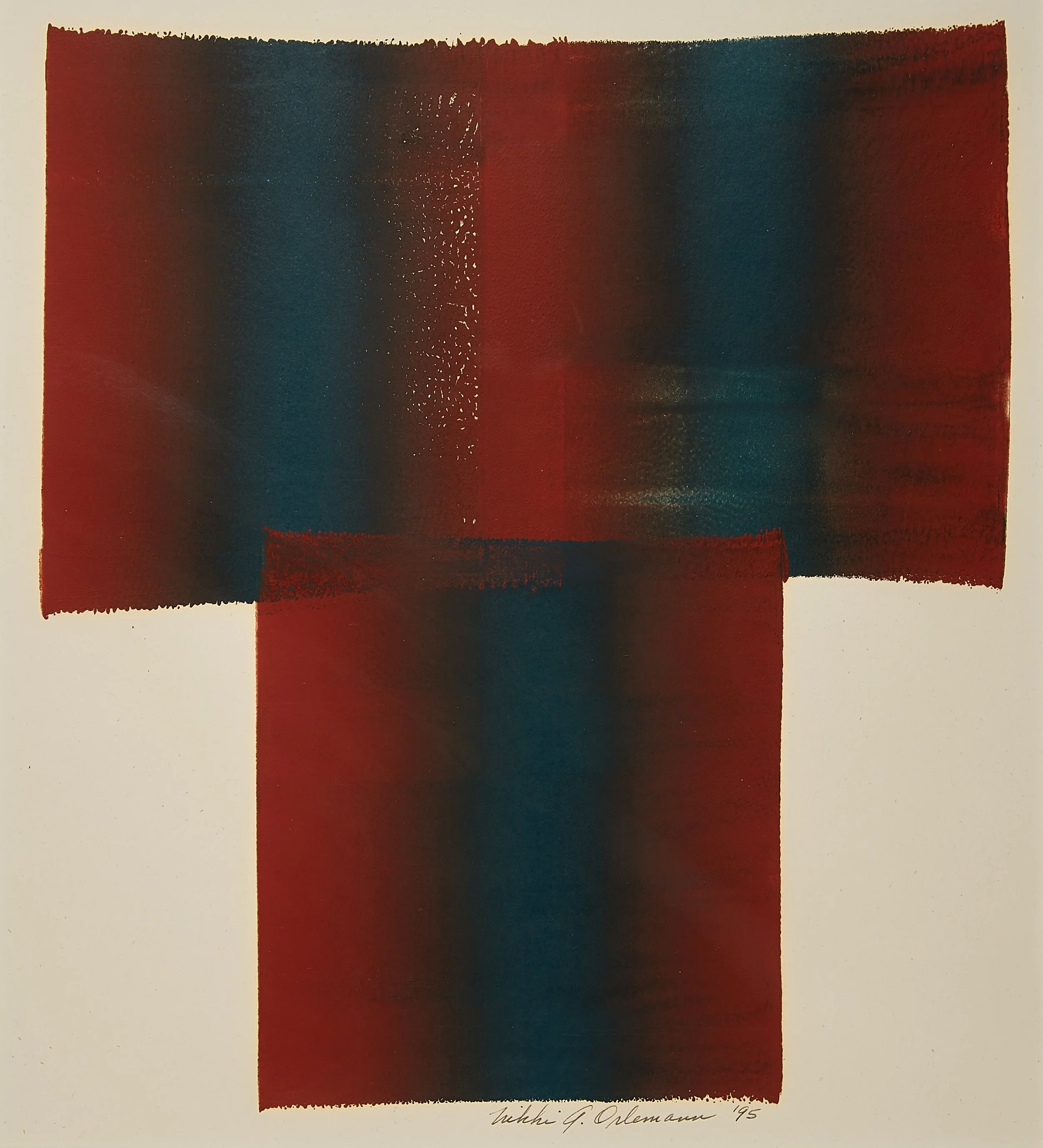 Red Kimono Teal - $500
