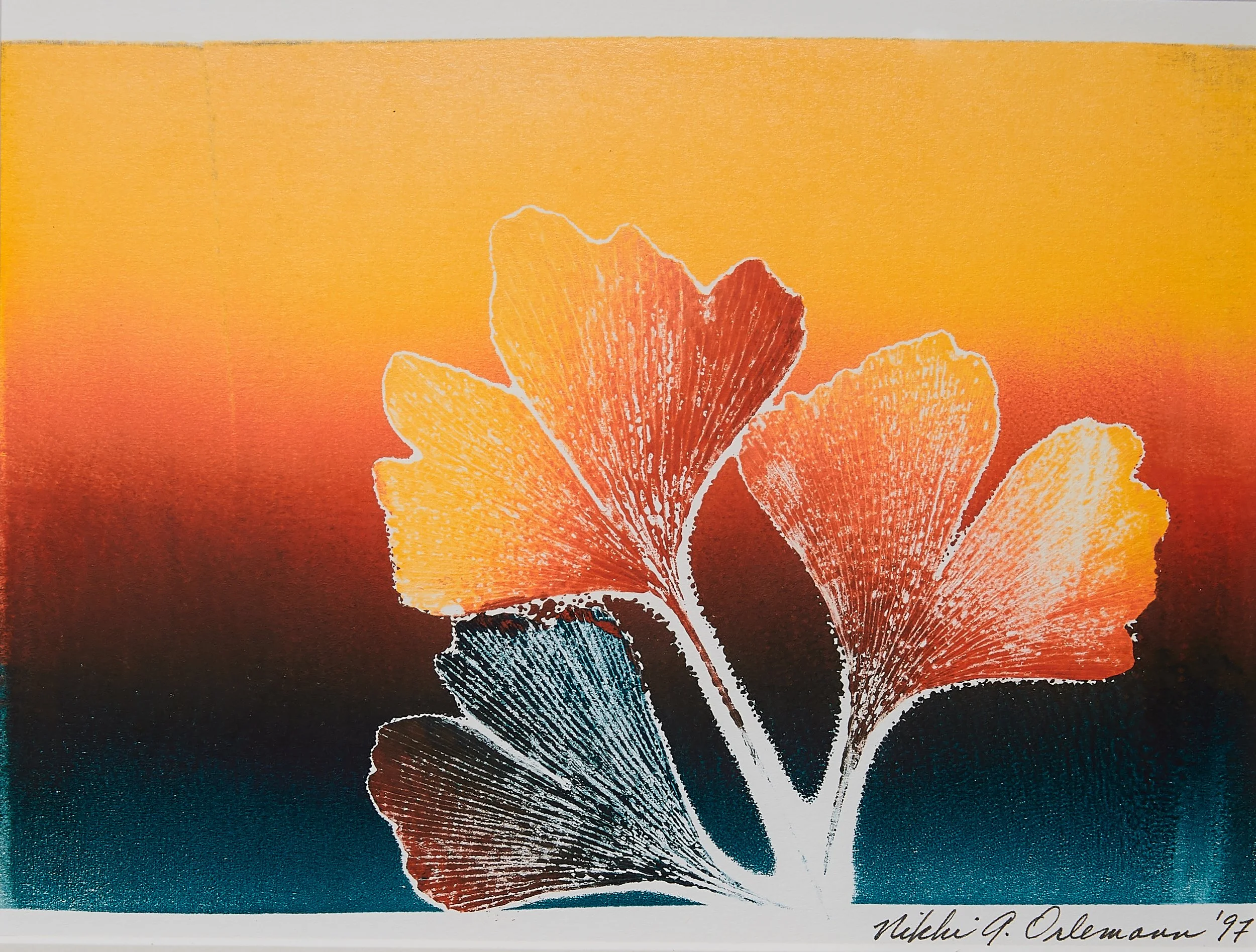 Trio of Ginkgos 3 - $500
