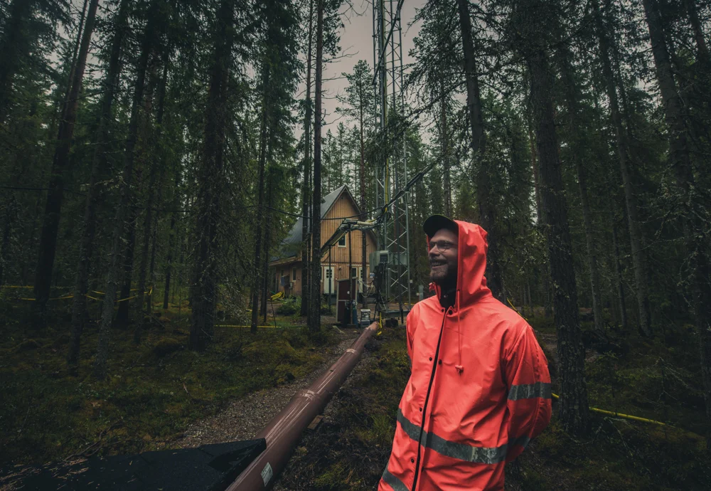 Icos Sweden research station. Sweden 2017