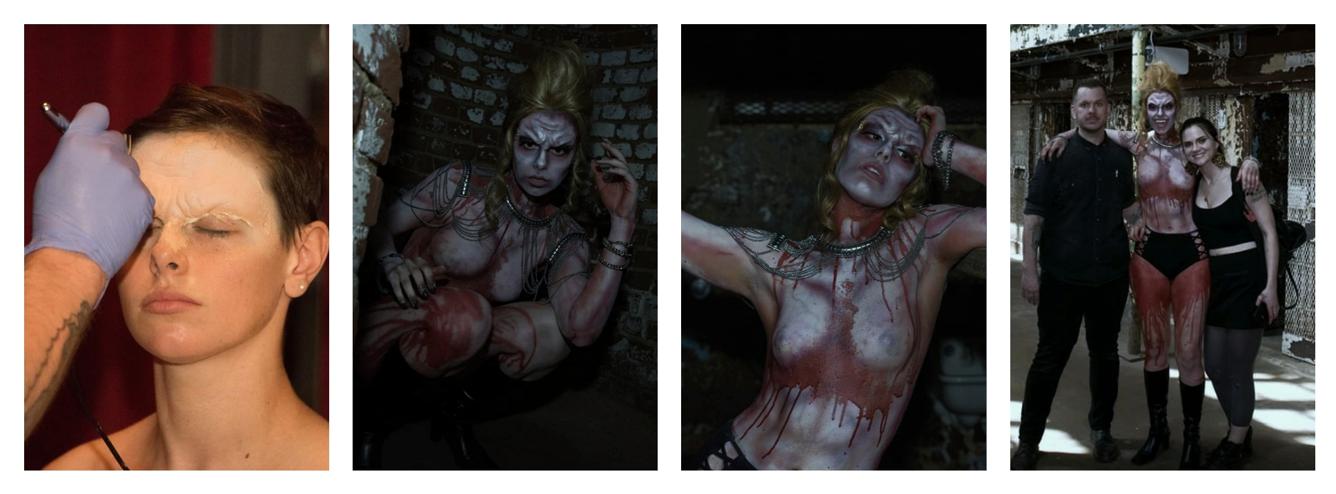 Mary Proctor, Halle Brandt and myself at the Monster Make-Off in May 2019.