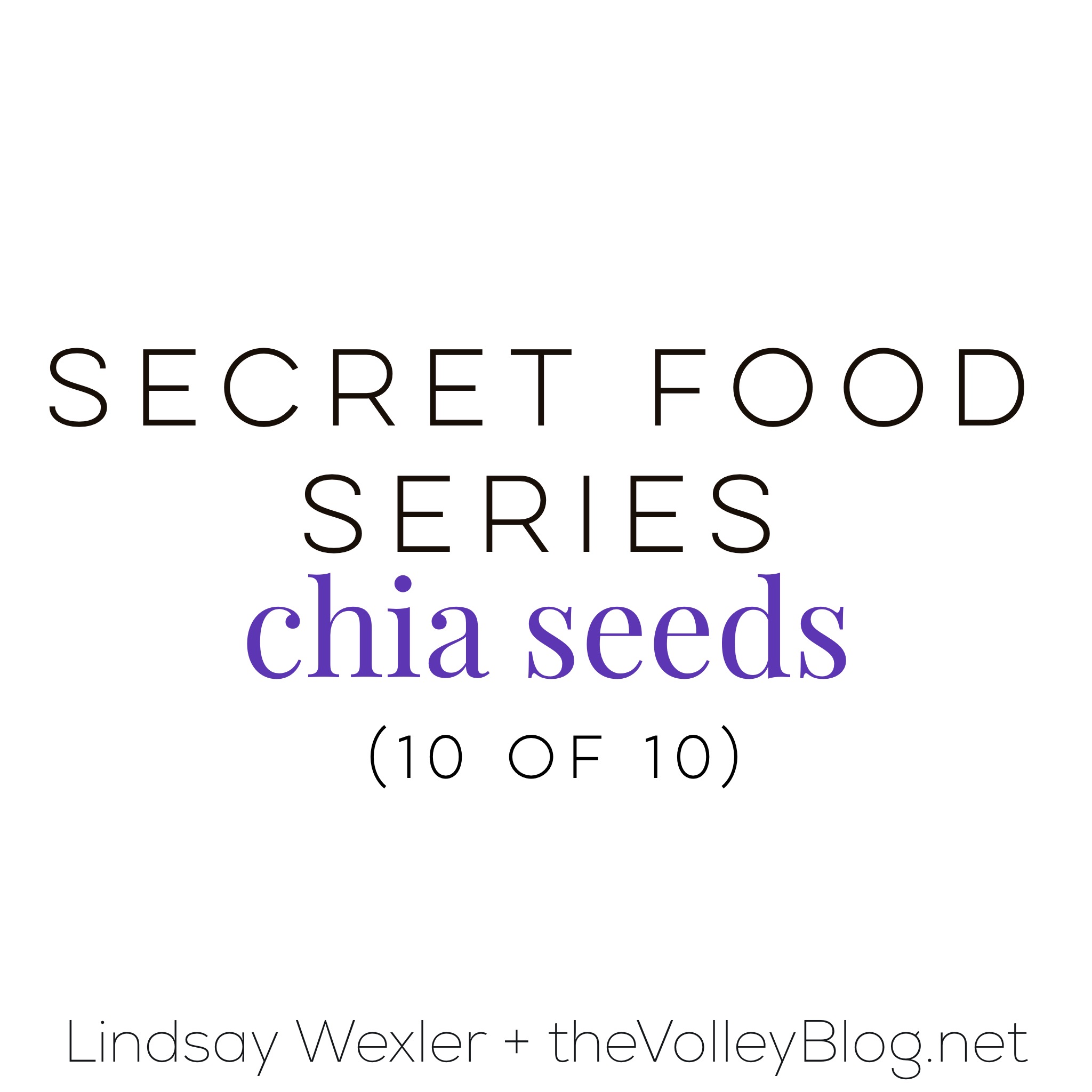 Secret Food Series - Chia Seeds (10 of 10)