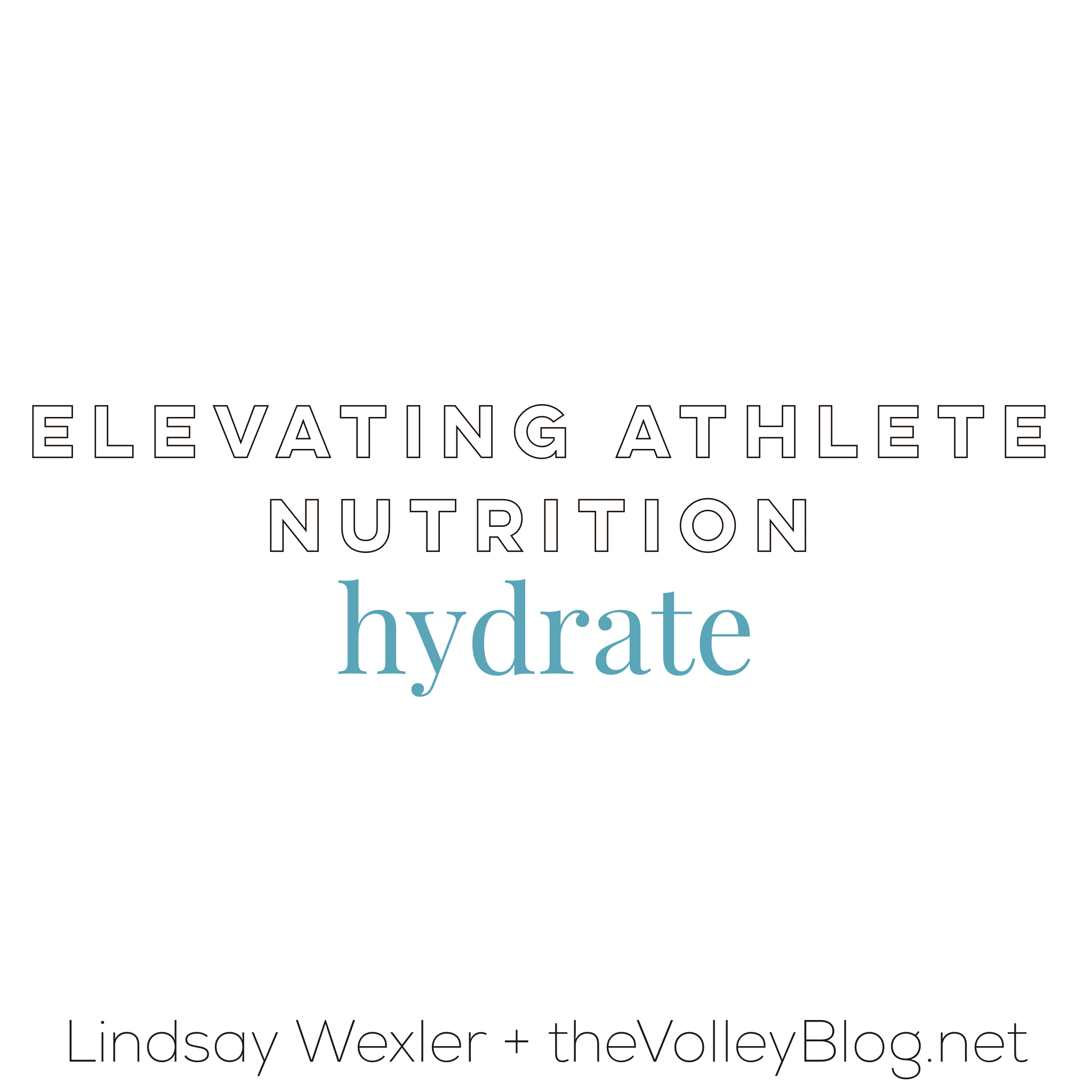 Elevating Athlete Nutrition - Hydrate