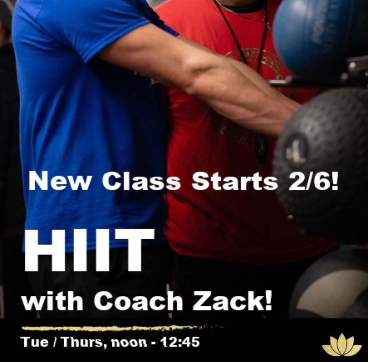 ⭐️NEW CLASS⭐️
High-Intensity Interval Training (HIIIT)class is designed to push your limits and deliver results. Heart pounding, full-body exercises that blend bursts of intense effort with brief periods of recovery. Be ready for a high energy atmosp
