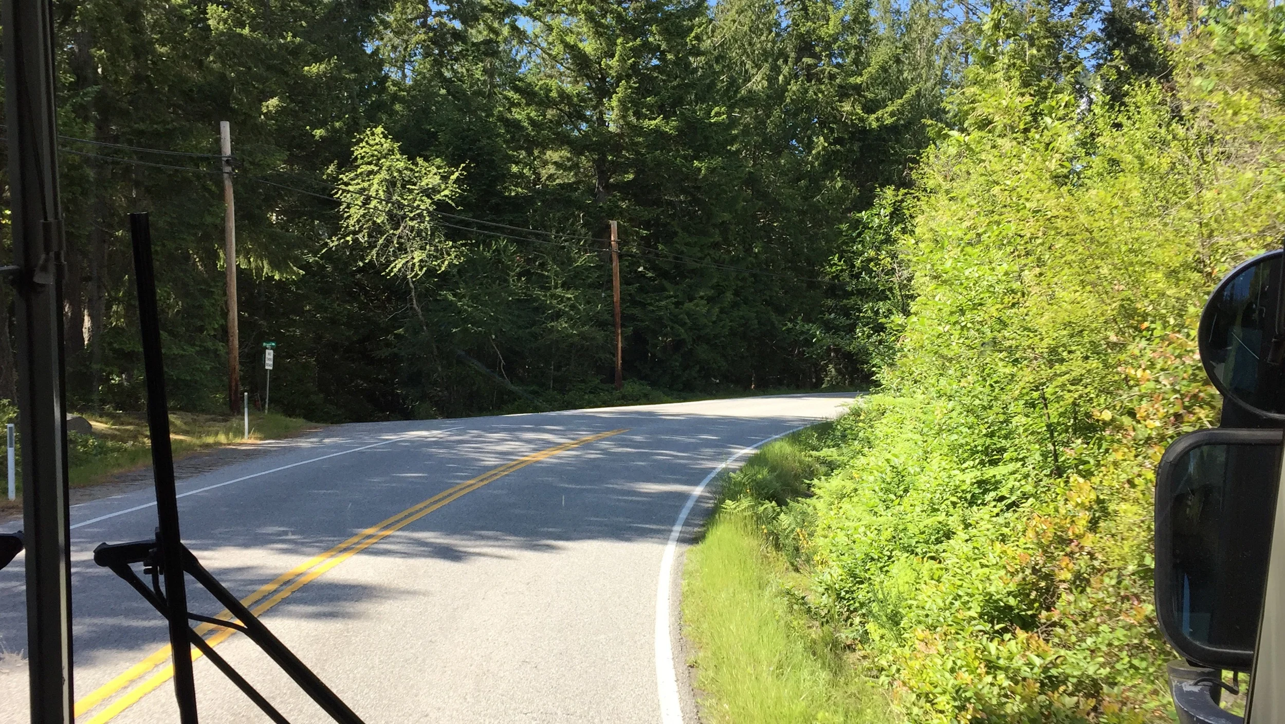 Front of the bus views