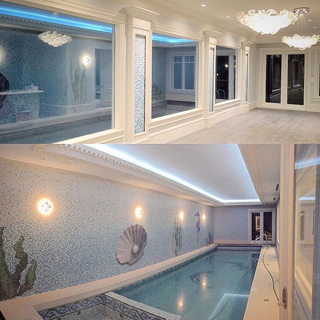 Finish trimming up the integration on this home with an indoor lap pool and spa. Perfect for the rainy Vancouver weather. #vancouver #audiospace #lowvolatge #smarthome #luxuryhomes #vancity #yvr #design #homeautomation
