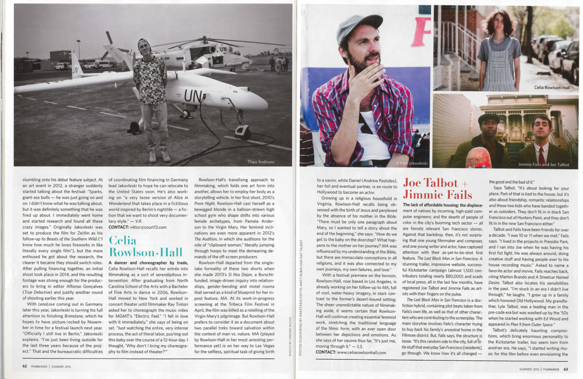 FILMMAKER MAGAZINE
