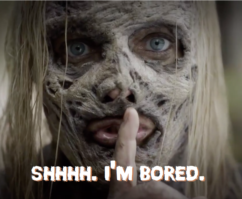 I'm Still Watching the Walking Dead: A Cry for Help