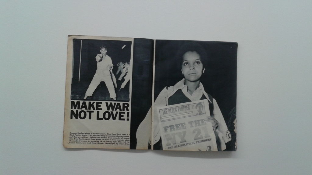  Diane Arbus, "Make War Not Love!" Sunday Times Magazine (London), September 14, 1969