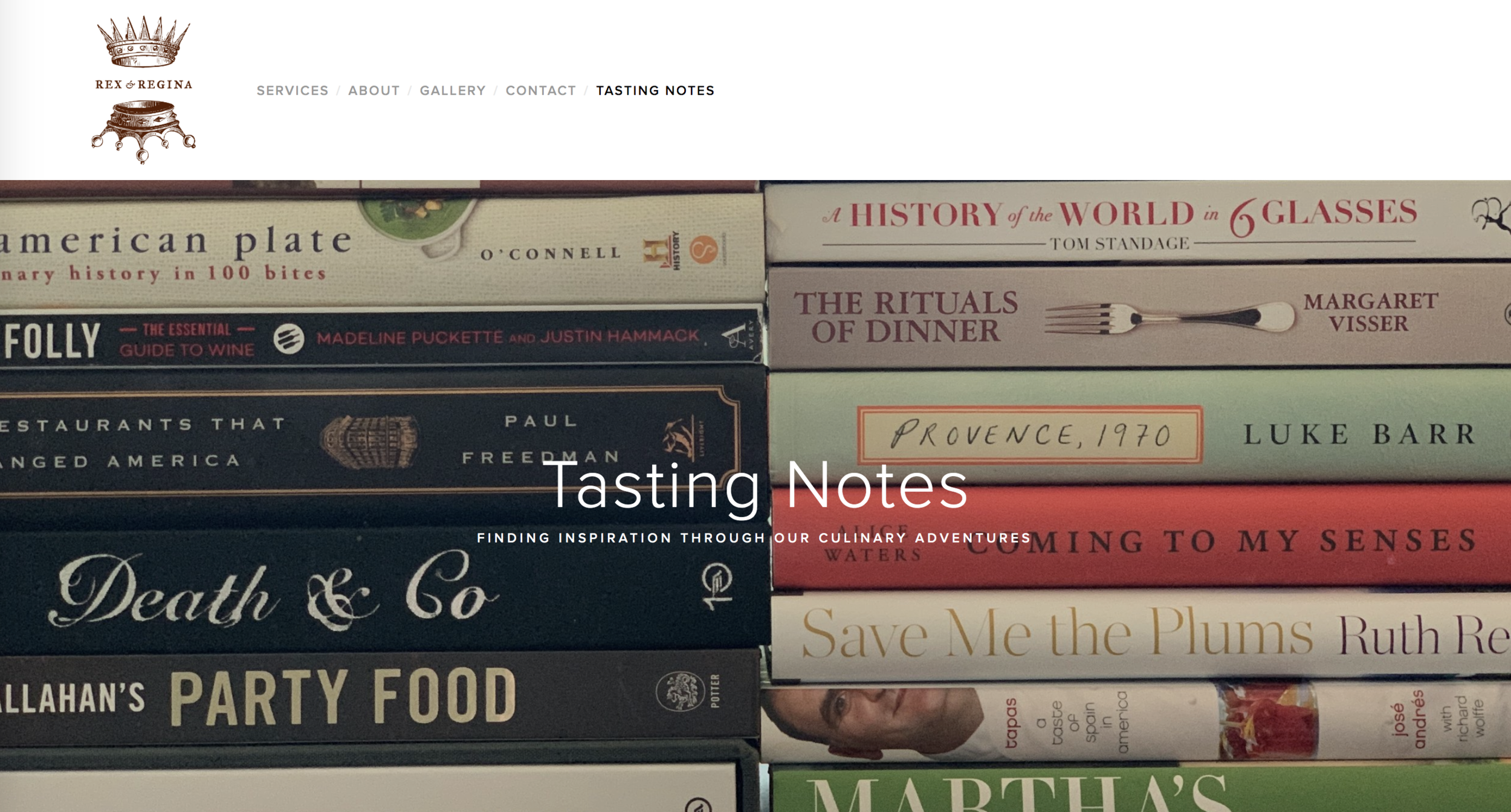 Welcome to Tasting Notes