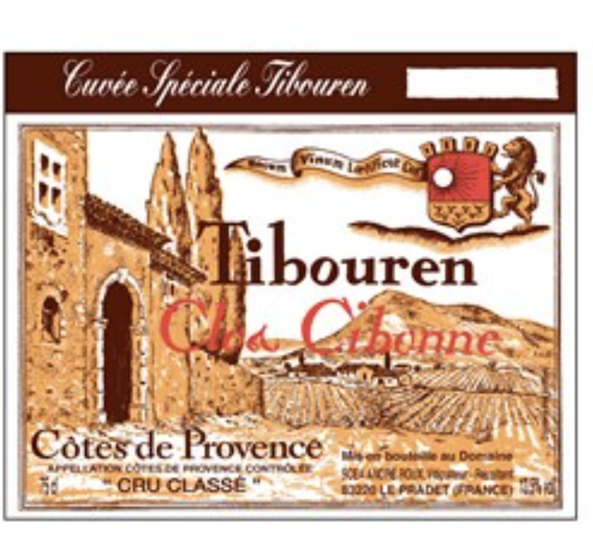 Clos Cibonne Cotes de Provence Tiburouen Rosé 2018